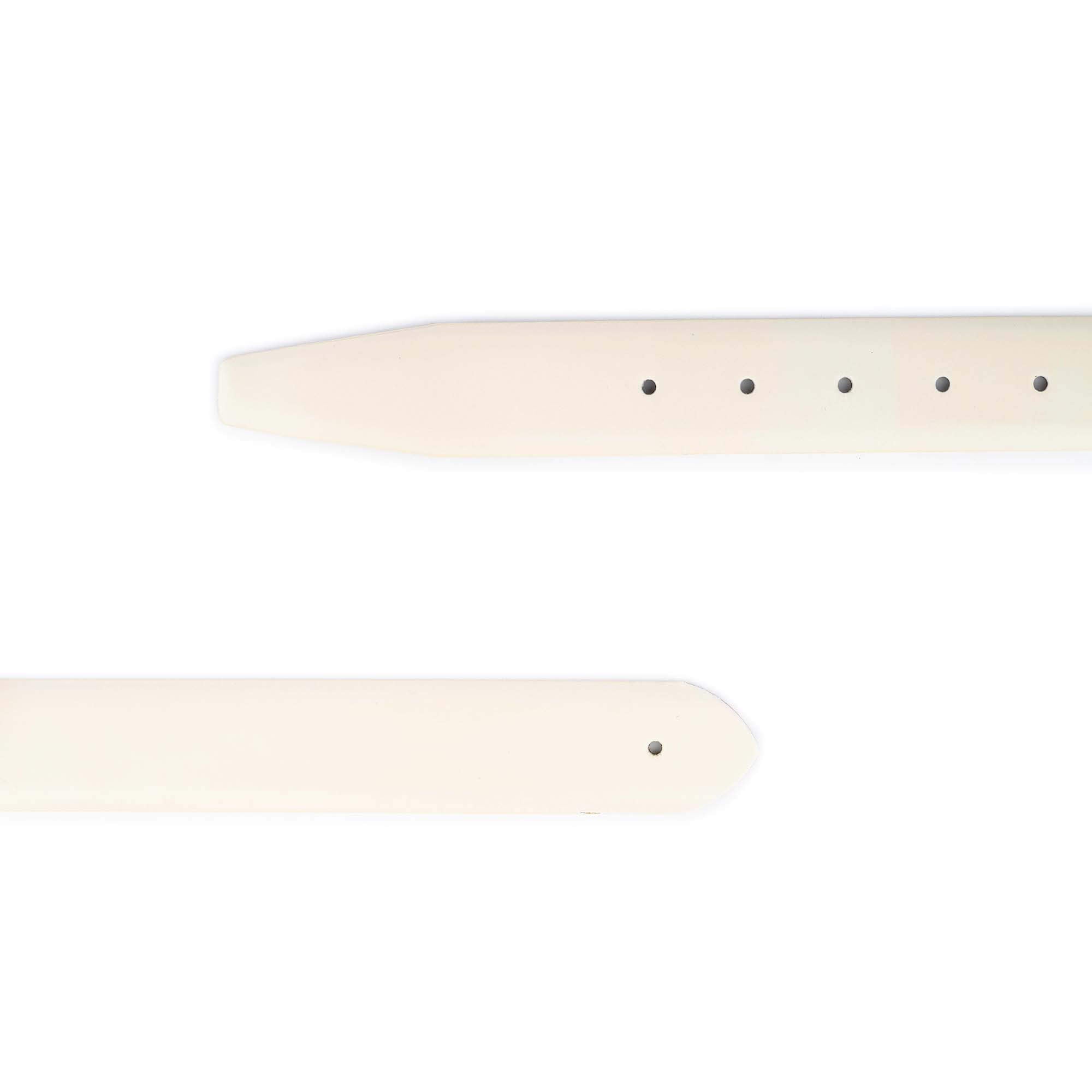 High-Quality Beige Leather Buckle Strap for Dunhill Buckles Replacement - Perfect for Handbags, Wallets & Belt Repair