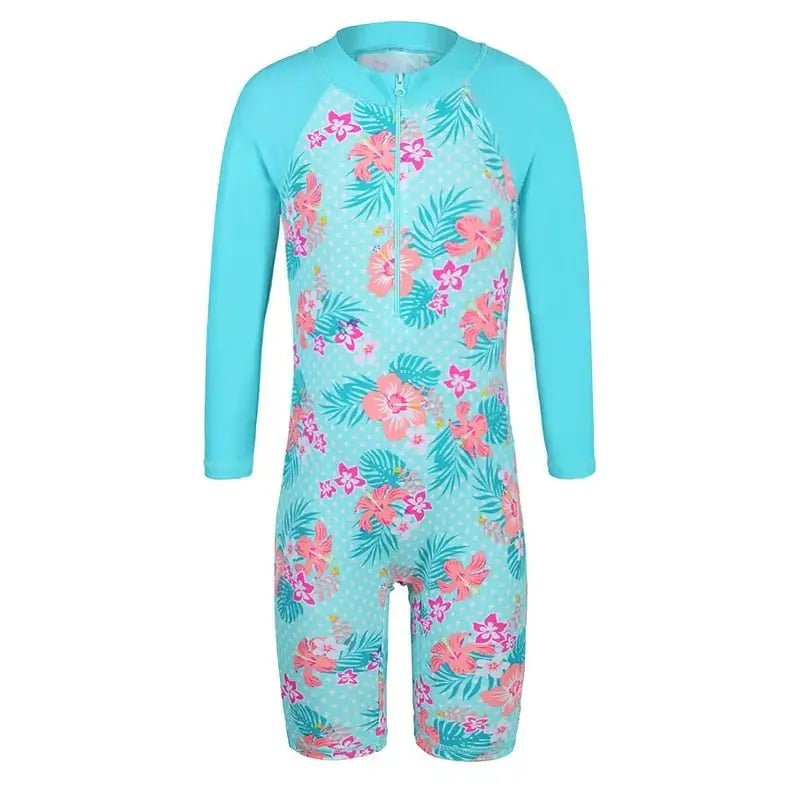 Girls One Piece Swimsuit for Ages 4-11 | Swimcore Comfortable Bathing Suit for Kids - Perfect for Pool, Beach & Summer Water Activities