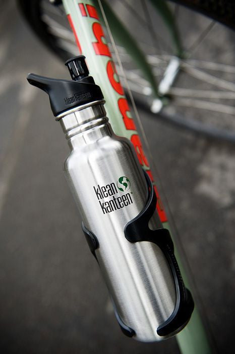 Klean Kanteen Insulated Water Bottle Bike Cage - Durable Stainless Steel Bicycle Water Bottle Holder for Cycling, Hiking & Outdoor Adventures