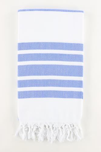 White & Royal Blue