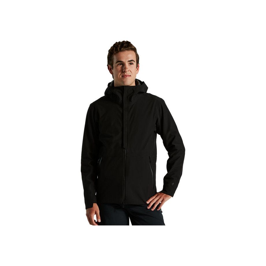 Waterproof Men's Trail Running Jacket - Lightweight Breathable Raincoat for Hiking & Outdoor Adventures - Perfect for Trail Running, Camping & Backpacking