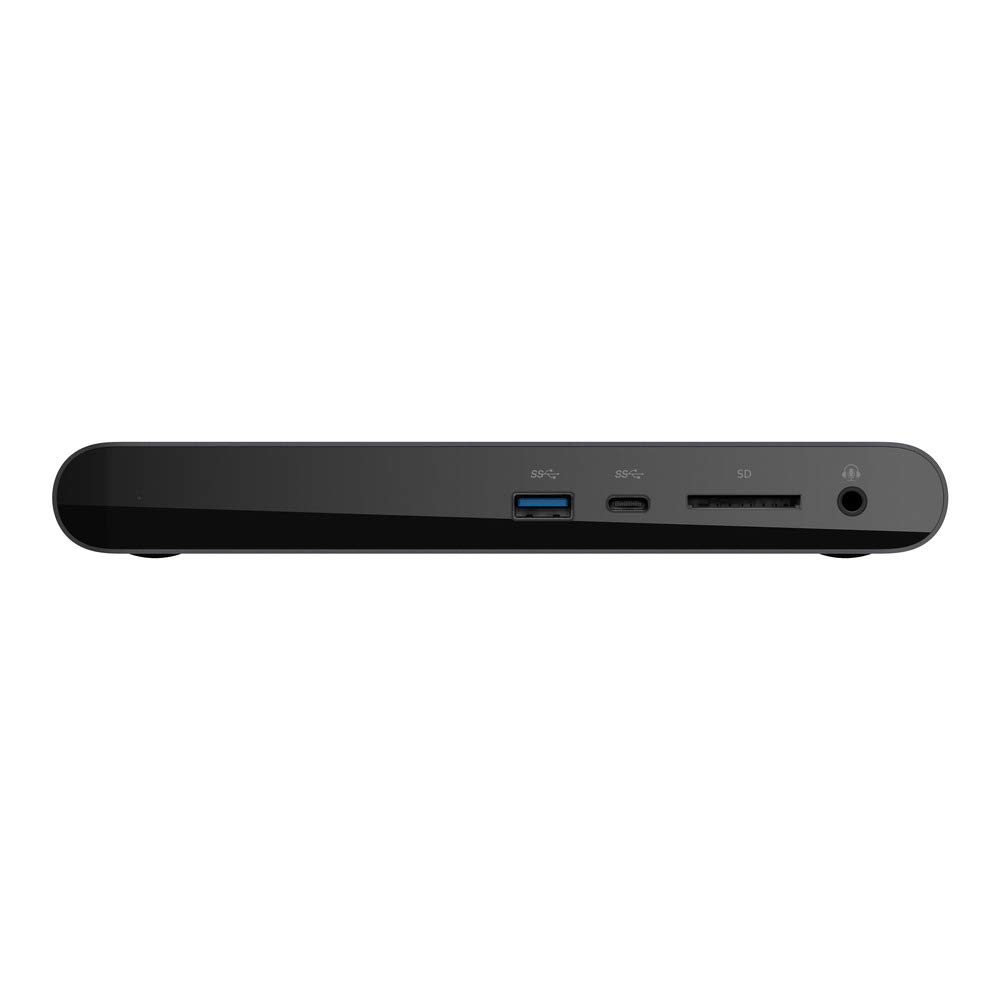 Belkin Thunderbolt 3 Dock Pro - USB-C Docking Station for Mac & Windows with 85W Charging | Dual 4K @60Hz, 40Gbps Transfer Speed | Includes Ethernet, SD Card Reader & Audio Ports | Perfect for Home Office, Video Editing & Multi-Monitor Setup
