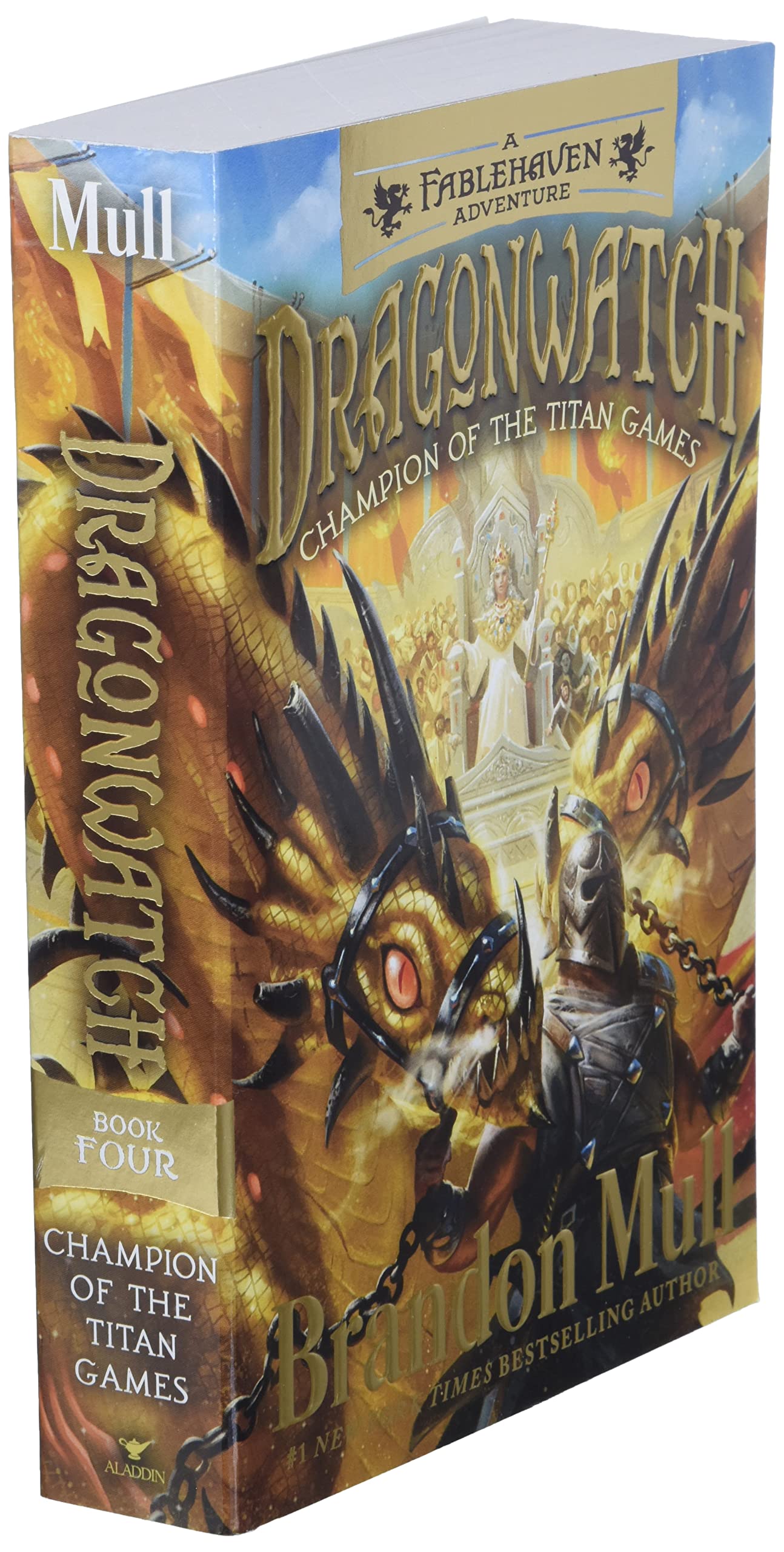 Champion of the Titan Games: A Fablehaven Adventure Book 4 (Dragonwatch Series) - Fantasy Novel for Teens & Adults, Perfect for Reading & Book Clubs