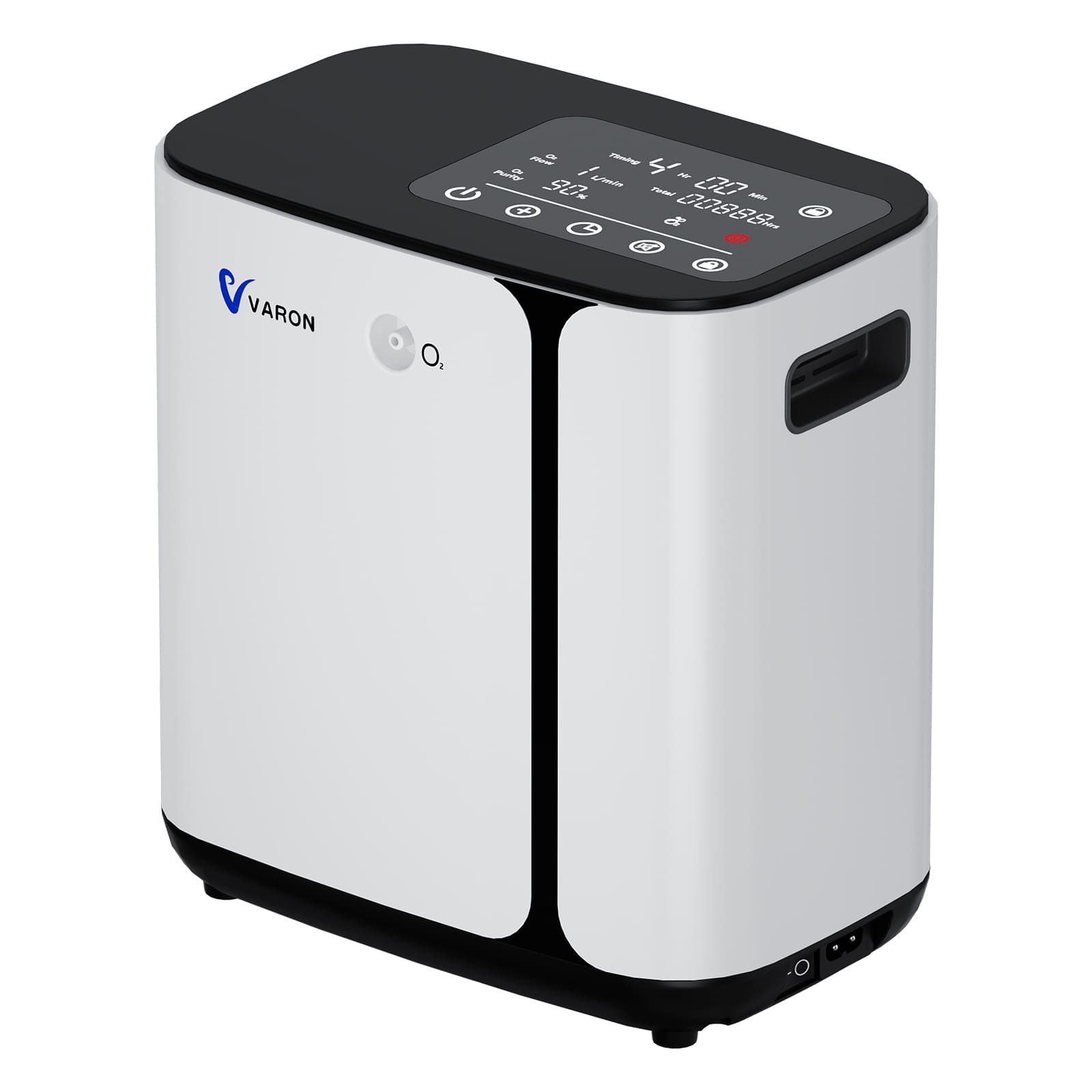 Continuous Flow Oxygen Concentrator Varon NT-09 1-6L/min Portable Home Oxygen Machine for COPD, Sleep Apnea & Respiratory Therapy - Ideal for Elderly & Home Use