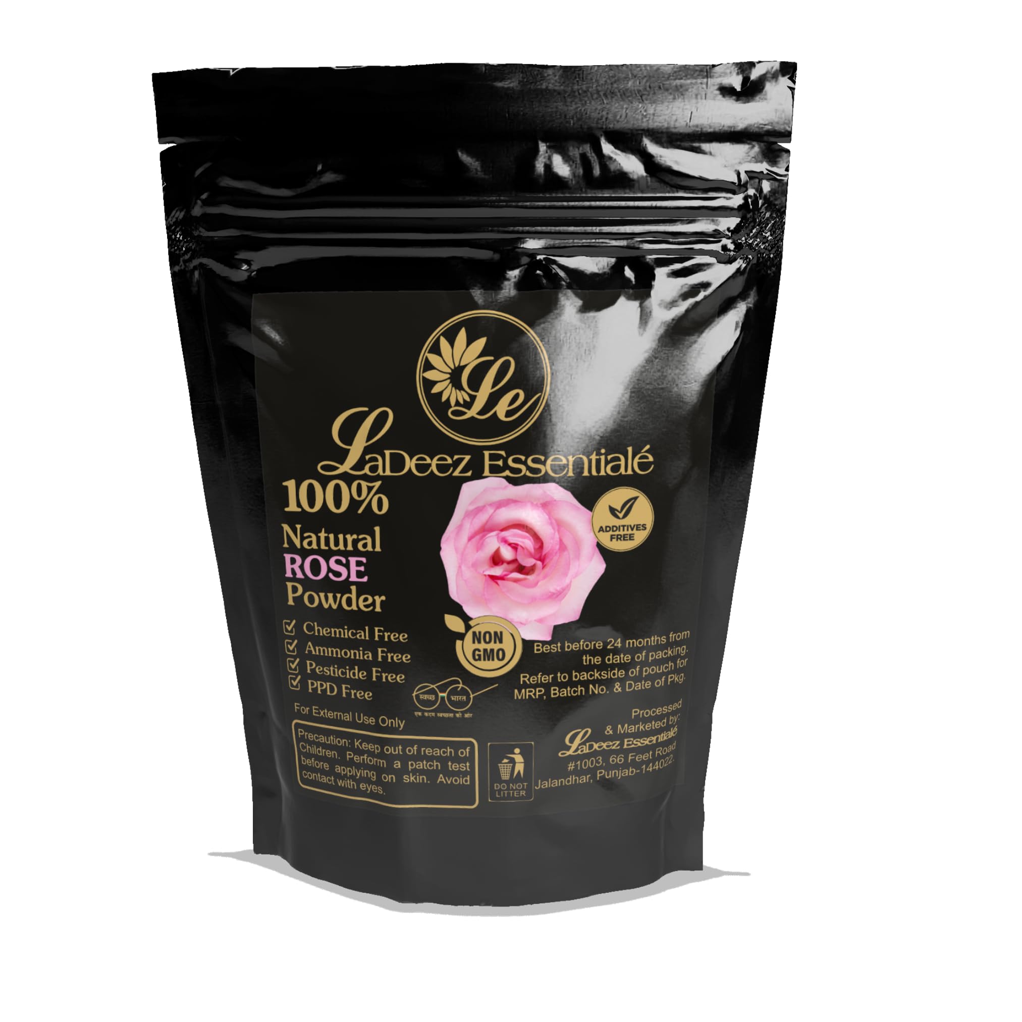 LaDeez Essentiale Natural Beauty Sandalwood Rose Orange Peel Powder Combo (300g) for Face & Body - Ayurvedic Skin Care, Exfoliation & Glowing Complexion | Perfect for Spa Day, DIY Masks & Holistic Beauty Rituals