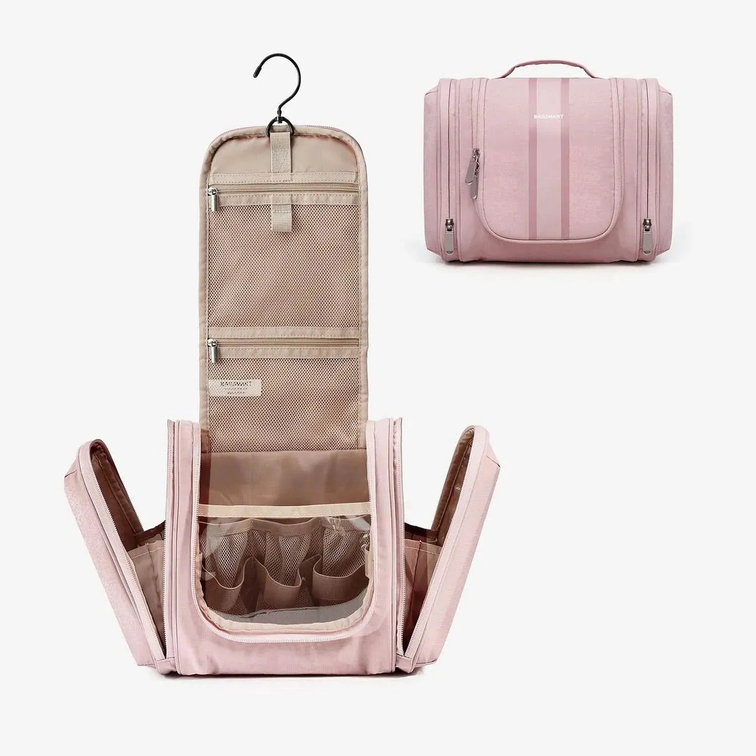 Premium Atlas Travel Hanging Toiletry Bag - Waterproof Cosmetic Organizer for Men & Women - Perfect for Camping, Gym, Business Trips & Air Travel