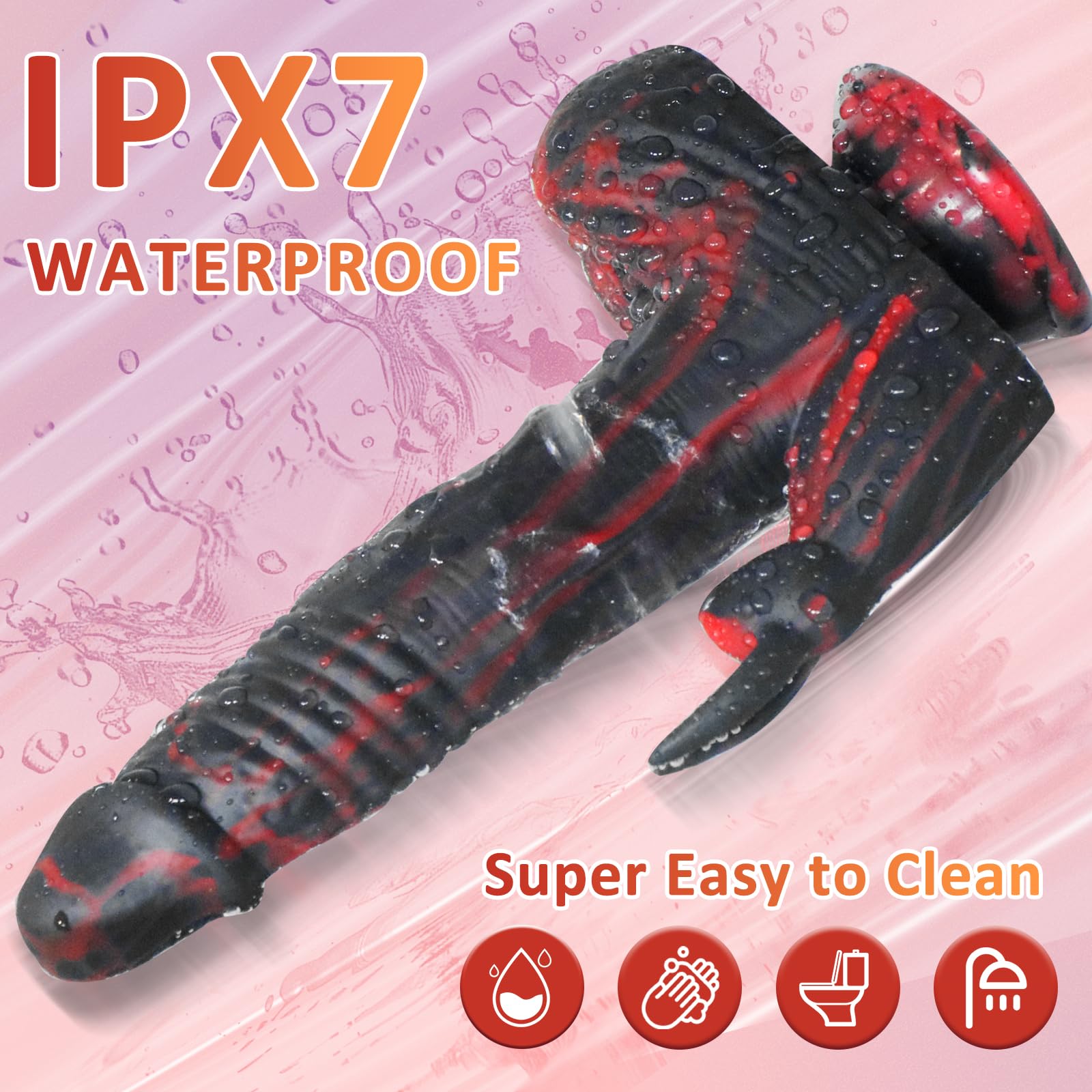 8.26 Inch Realistic Thrusting Dildo Vibrator with Remote Control - 3 Thrusting & 5x5 Vibration Modes for Women & Couples - G-Spot, Clit & Anal Stimulation - Perfect for Solo Play, Couples Intimacy & BDSM Exploration