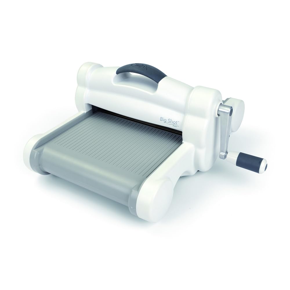 Sizzix Big Shot Plus Die Cutting Machine - Perfect for Scrapbooking, Card Making & DIY Crafts | Compatible with Thin Dies & Embossing Folders