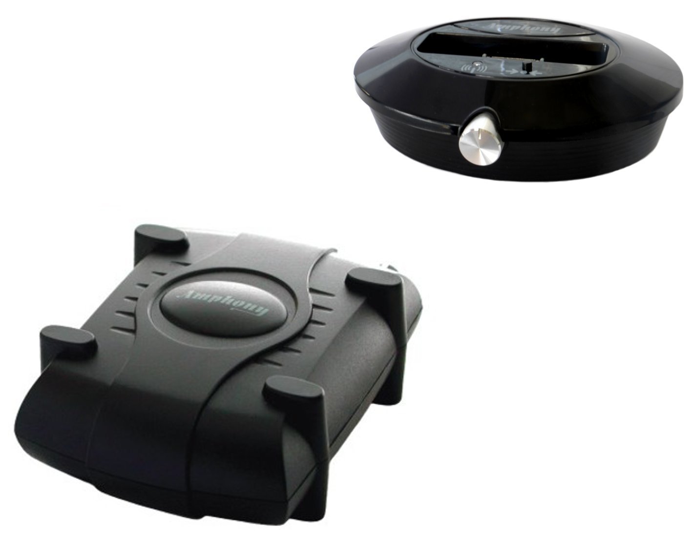 1700 Wireless Speaker Kit with 300ft Range - 2x40W Wireless Amplifier for Outdoor & Indoor Use - Perfect for Parties, Events & Home Theater Systems
