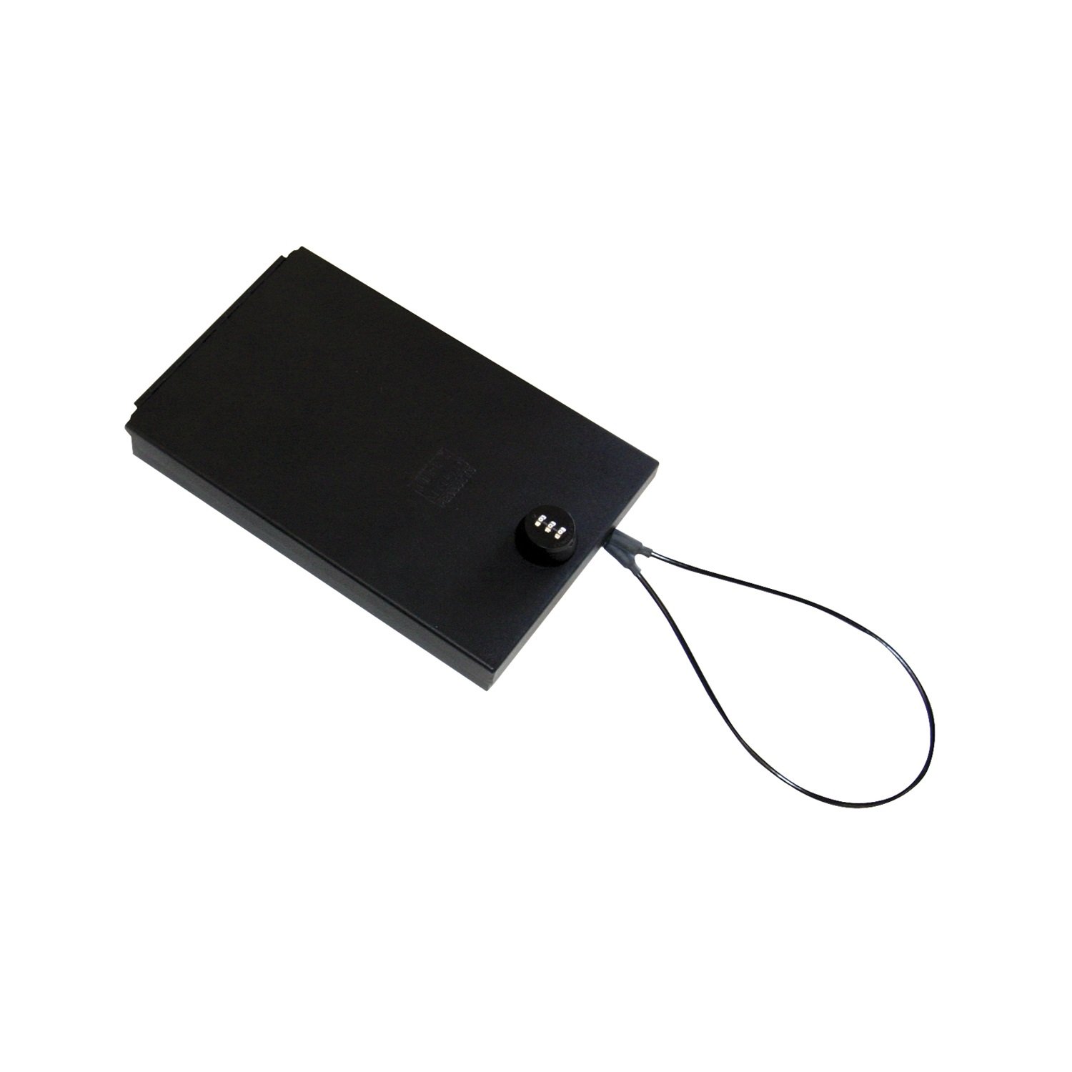 Tuffy 303-01 Portable Travel Safe Box - Secure Cash, Jewelry & Valuables for Camping, Hotels & Road Trips - Anti-Theft Locking Storage Case
