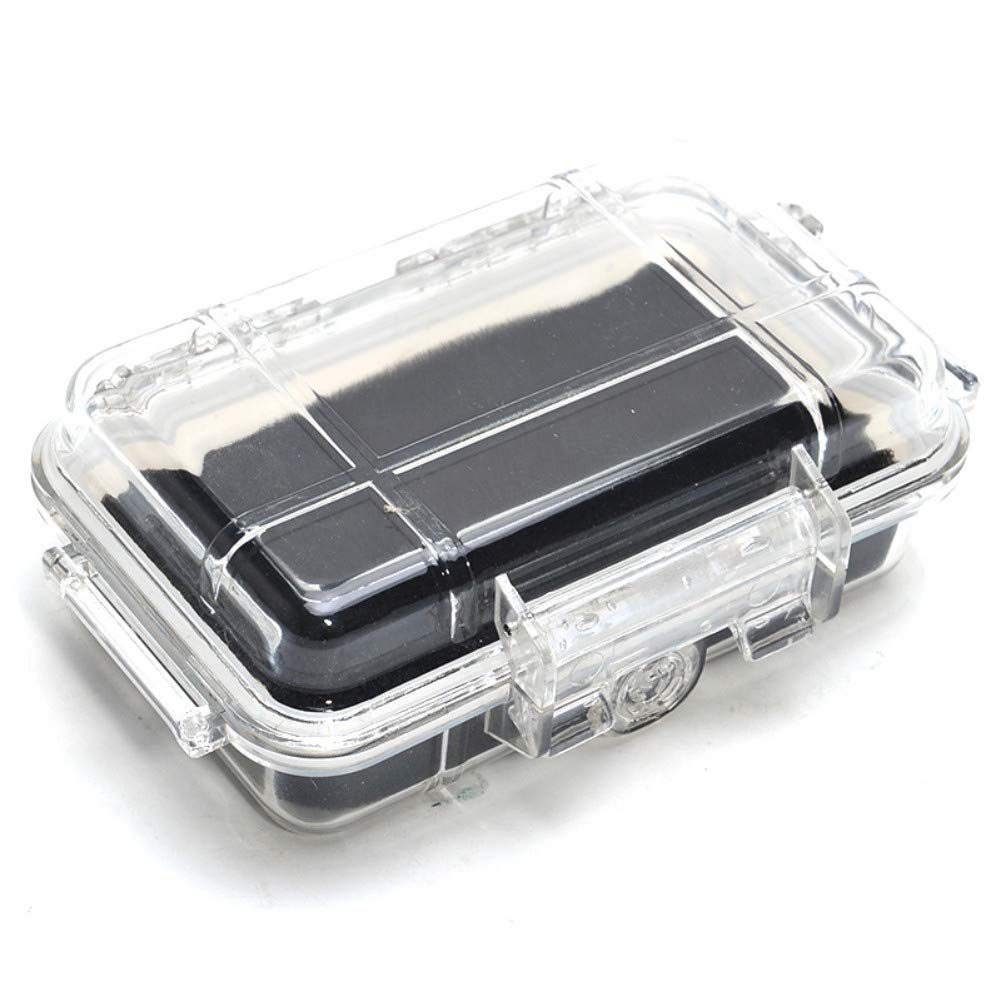 Waterproof Plastic Storage Box - Shockproof & Durable Dry Case Container for Boat, Fishing Tackle, Phone, Camera | Portable Organizer for Outdoor, Camping, Travel & Marine Use