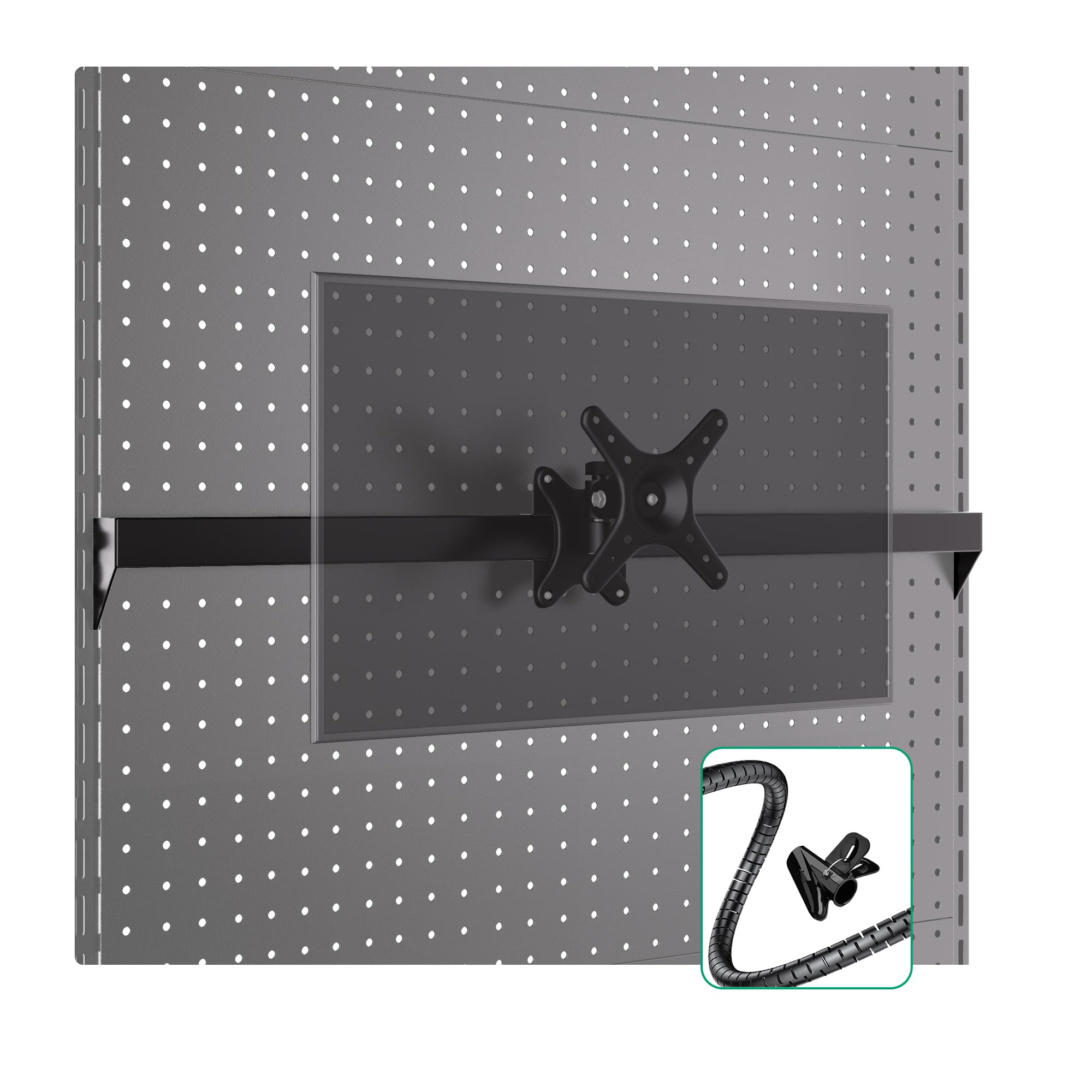 360° Rotating Gaming Monitor Mount for 14-32