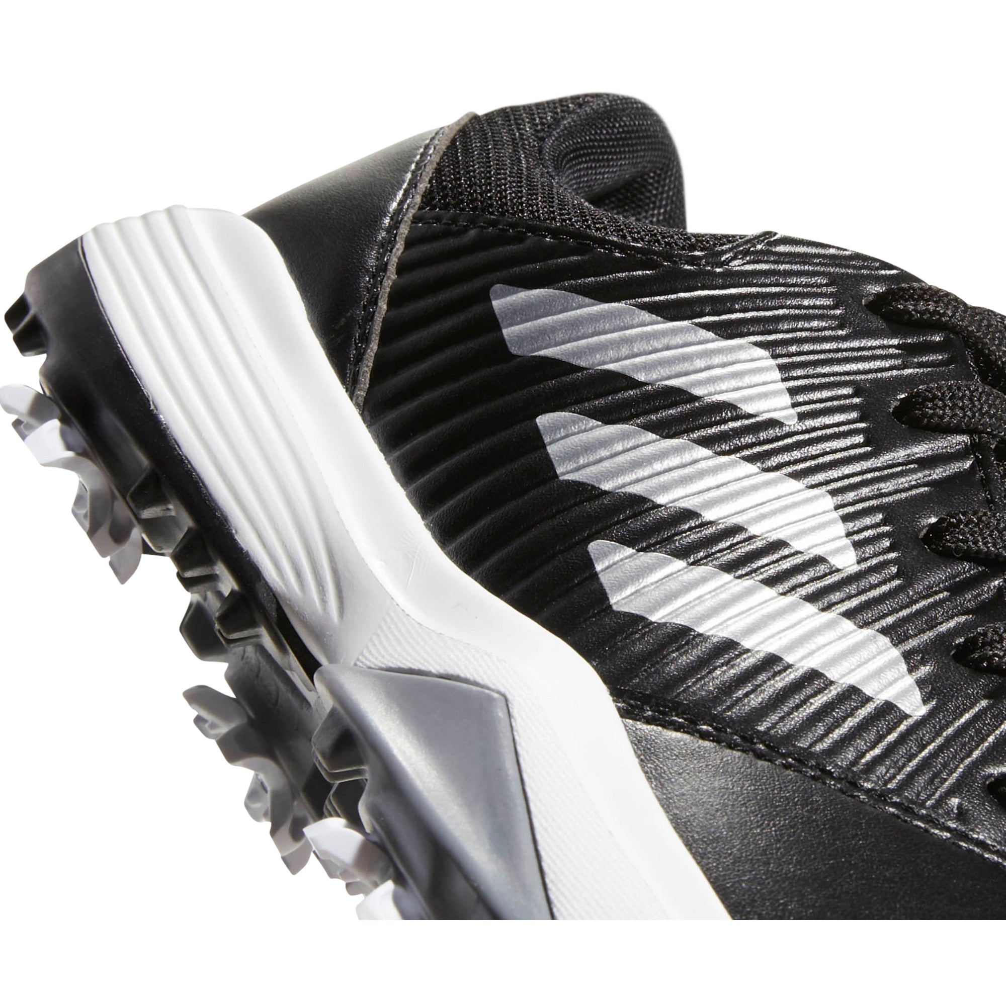 Adidas CP Traxion Black Junior Golf Shoes - Lightweight & Comfortable for Young Golfers - Perfect for Practice & Tournaments