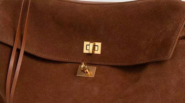 Premium Genuine Leather Shoulder Bag for Women - Fashionable Crossbody Purse with Adjustable Strap - Perfect for Work, Travel & Everyday Use