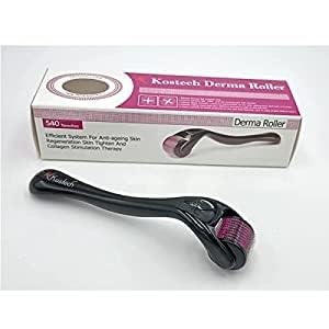 SHIORN SOON Derma Roller for Hair Growth & Skin Tightening | Microneedle Roller for Face, Beard & Scalp | Reduce Acne Scars & Stretch Marks | Easy to Use at Home | Perfect for Skincare Routine & Hair Regrowth Therapy