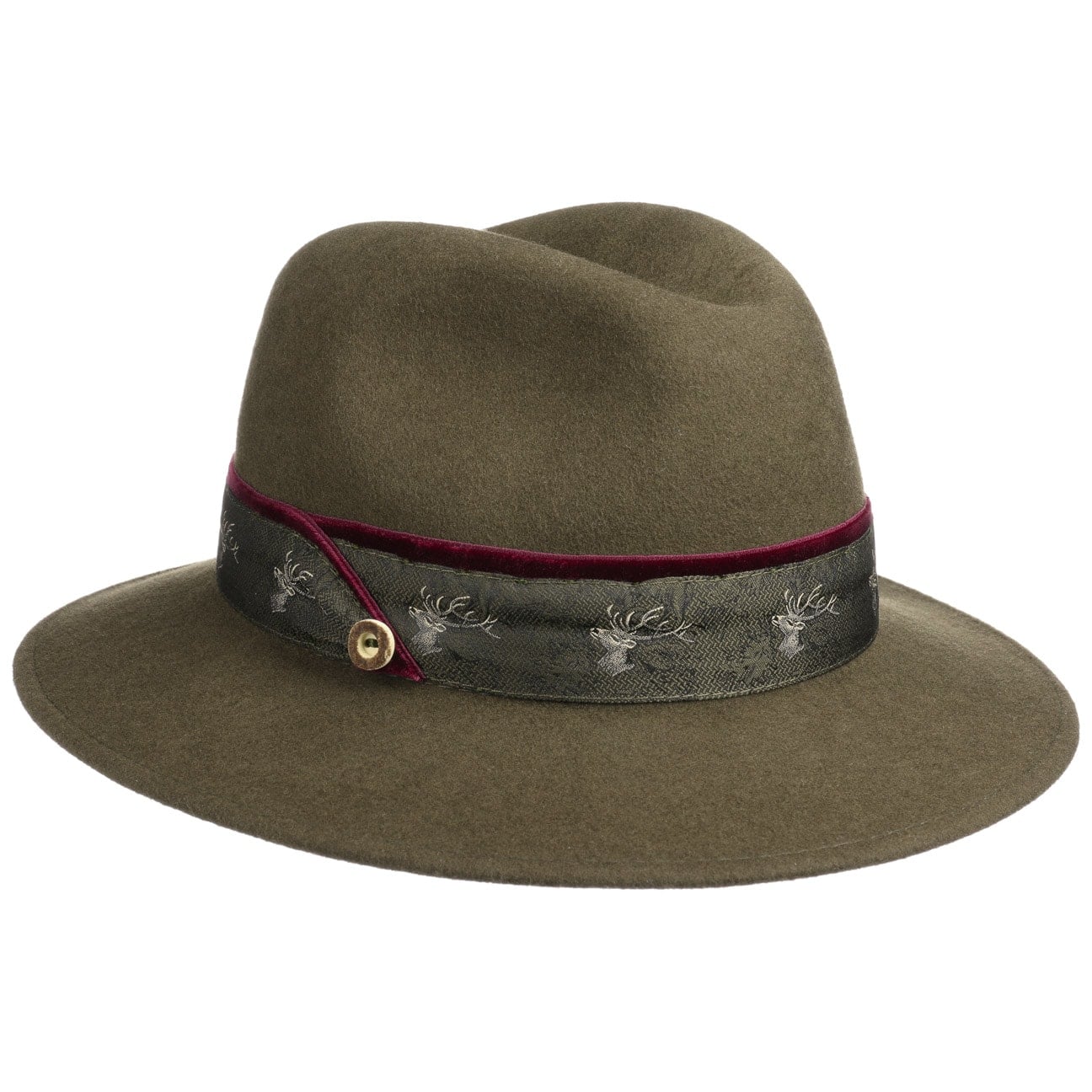 Deertrim Women's Felt Hat by Lodenhut Manufaktur - Stylish Winter Cloche Hat for Outdoor Activities, Travel & Fashion