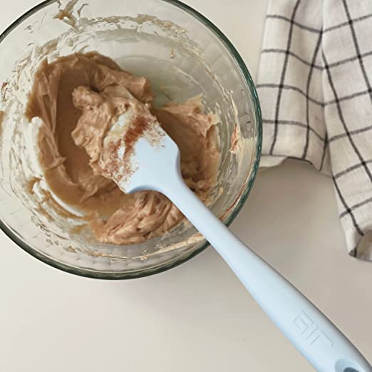 Premium GIR Silicone Spatula - Heat Resistant Kitchen Utensil for Baking, Cooking & Mixing - BPA-Free White Flexible Turner for Nonstick Pans - Perfect for Home Chefs & Professional Bakers