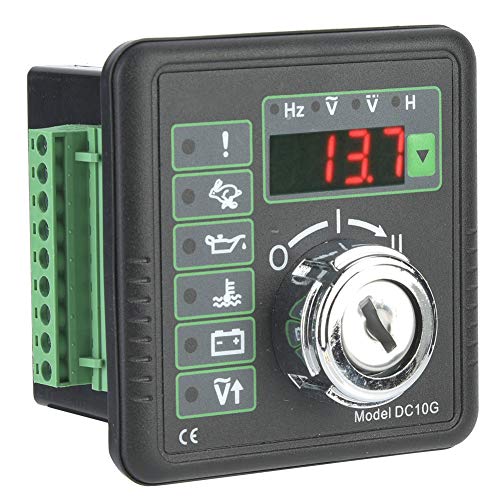 Waterproof Engine Controller & Generator Controller DC10G - Replacement Part for Generator Control | Ideal for Power Outages, RV Generators & Industrial Equipment