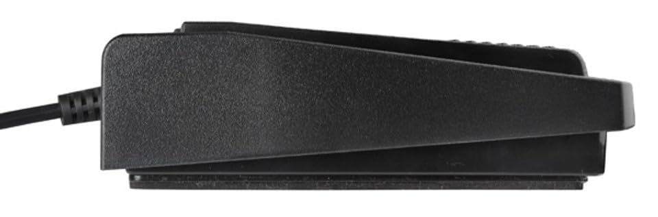 Express Scribe Transcription Foot Pedal - USB Foot Switch for Windows & Mac Dictation Software | Perfect for Medical, Legal & Audio Transcription Work