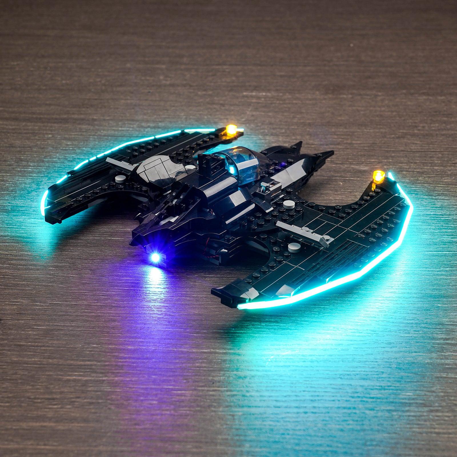 LEGO Batwing 76265 LED Light Kit - Batman vs. The Joker Building Set Accessories | Enhance Your DC Superhero Display & Nighttime Decor