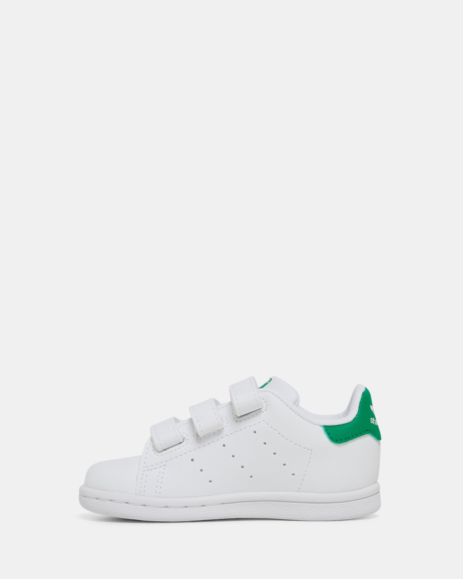 Stan Smith II Self-Fastening Infant Sneakers - White & Green - Comfortable Baby Shoes for Walking, Playtime & Everyday Wear