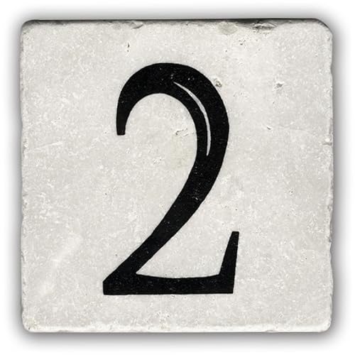 Beige Number Tile-2