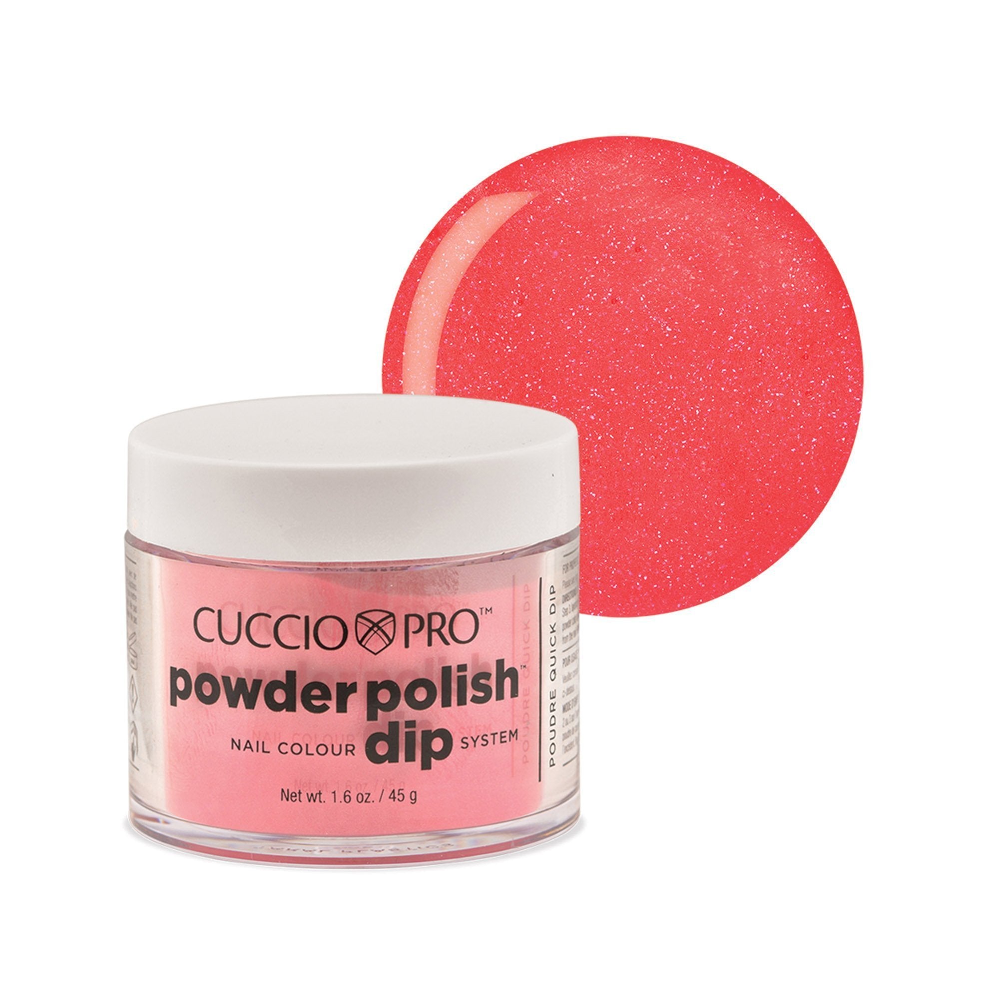 Cuccio Pro Powder Nail Polish - 1.6 oz | Long-Lasting & Vibrant Colors for Professional Salon & At-Home Manicures | Perfect for Nail Art, Gel Extensions & DIY Nail Care