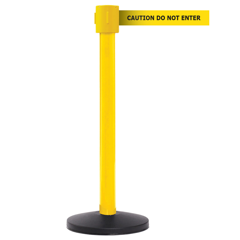 Premium Safety Belt Barriers - Heavy Duty Retractable Belt Stanchions for Crowd Control - Perfect for Events, Queues, and Public Spaces