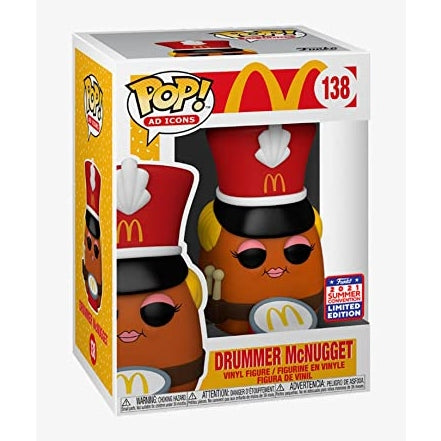 McDonald's Drummer McNugget Buddy - 2021 Summer Convention Exclusive Collectible Toy - Perfect for Fast Food Memorabilia Collectors & McDonald's Fans
