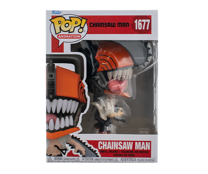 Funko Pop! Chainsaw Man Action Figure - Denji Collectible Vinyl Toy #1677 - Perfect for Anime Fans & Gift Giving