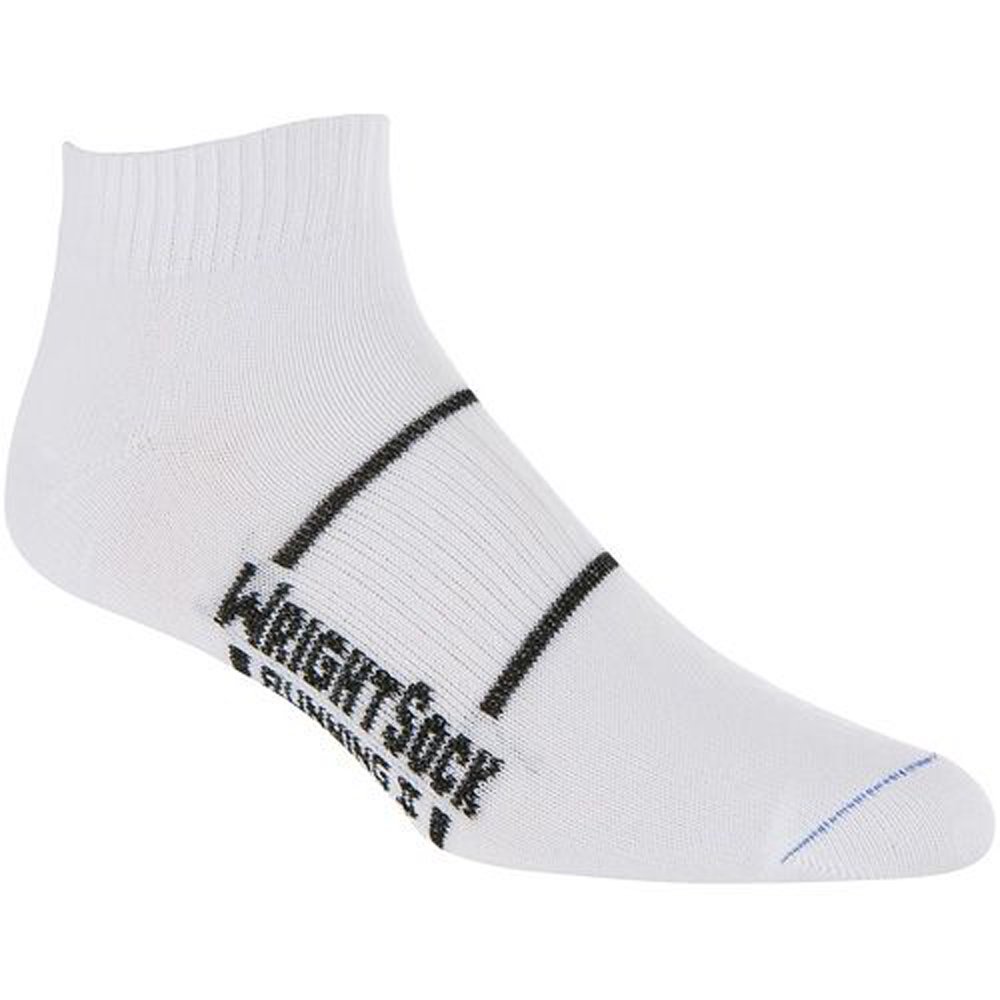 Wrightsock Unisex Running II Lo Socks - Blister Free Moisture Wicking Athletic Socks for Men & Women - Marathon, Trail Running & Workout Performance Socks