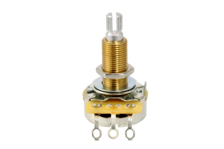 CTS 500K Long Split Shaft Audio Potentiometer - Premium Guitar & Bass Volume/Tone Control - Perfect for DIY Guitar Repair & Modifications