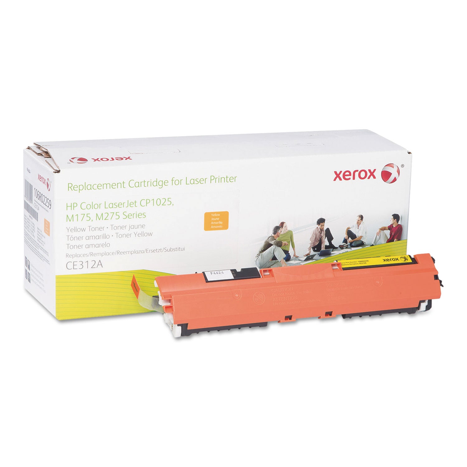 Original Toner Cartridge Replacement for HP 312A (126A) - Yellow | High-Yield Printing for Office & Home Use | Compatible with HP LaserJet Pro M404, M405 Series
