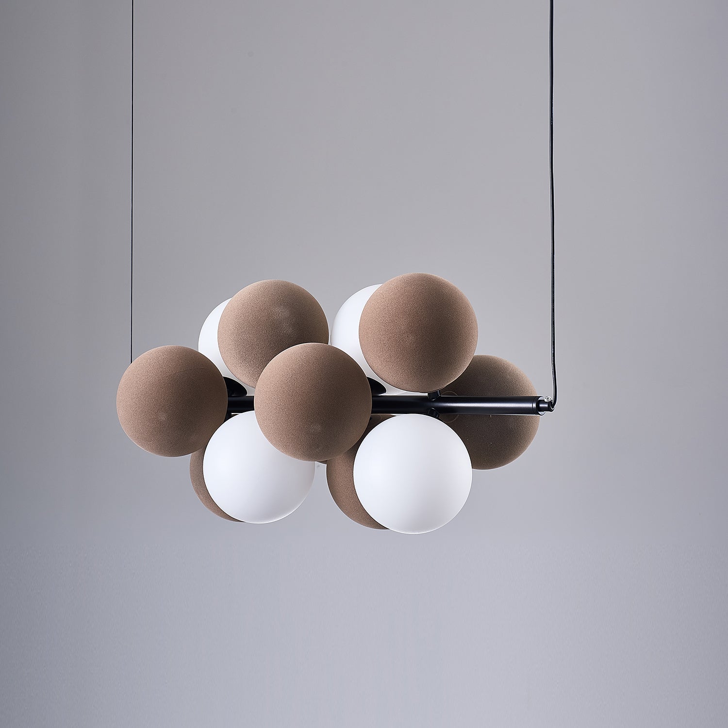 Bubbles Holly Pendant Lamp - Modern Glass Hanging Light Fixture for Living Room, Bedroom, Dining Room & Kitchen Decor