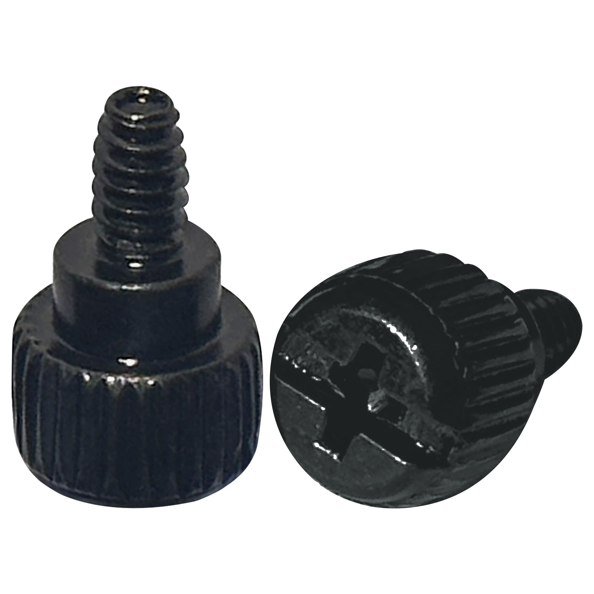 30 PCS Black PC Case Screws - Computer Case Thumbscrews for Fastening | Secure PC Builds, DIY Computer Assembly & Hardware Upgrades