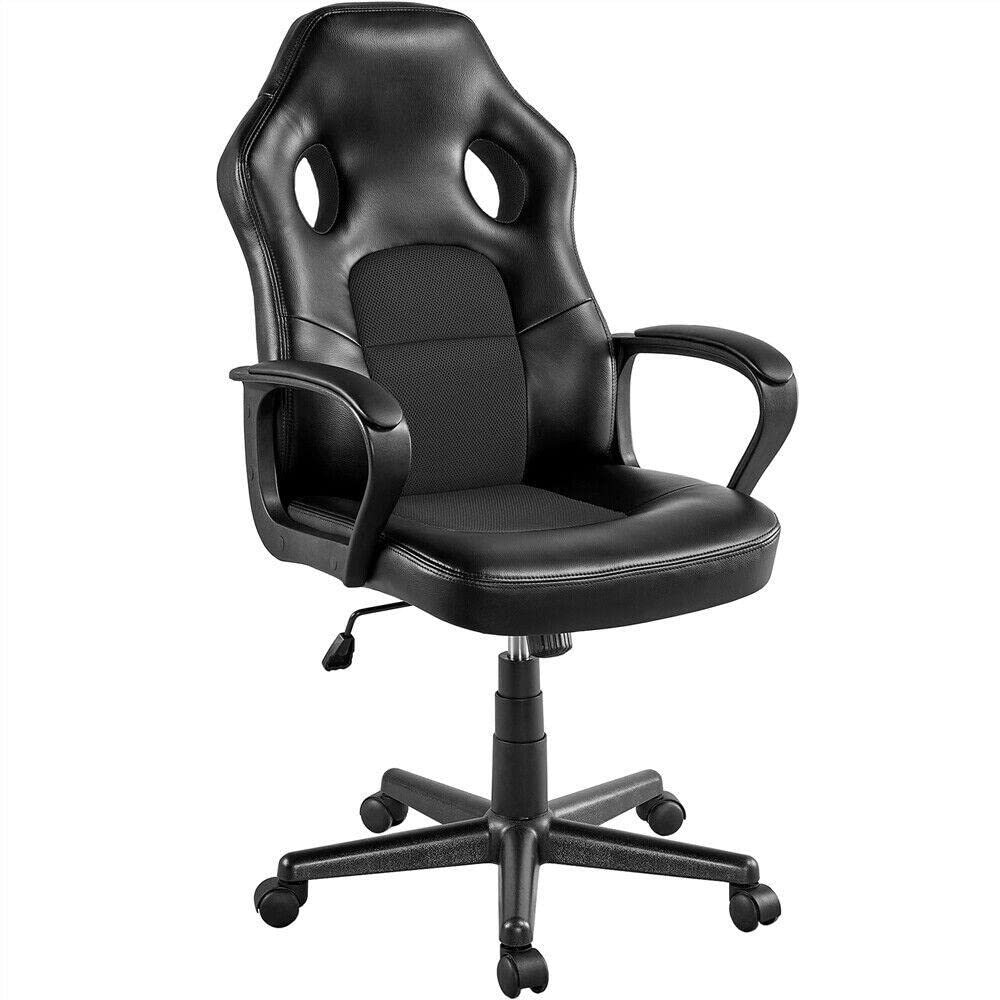 Ergonomic High Back Racing Gaming Chair - Adjustable Swivel Office Chair for Men & Women - Perfect for PC, Console & Streaming Setup - Ideal Gift for Gamers, Dad, Birthday & Holidays