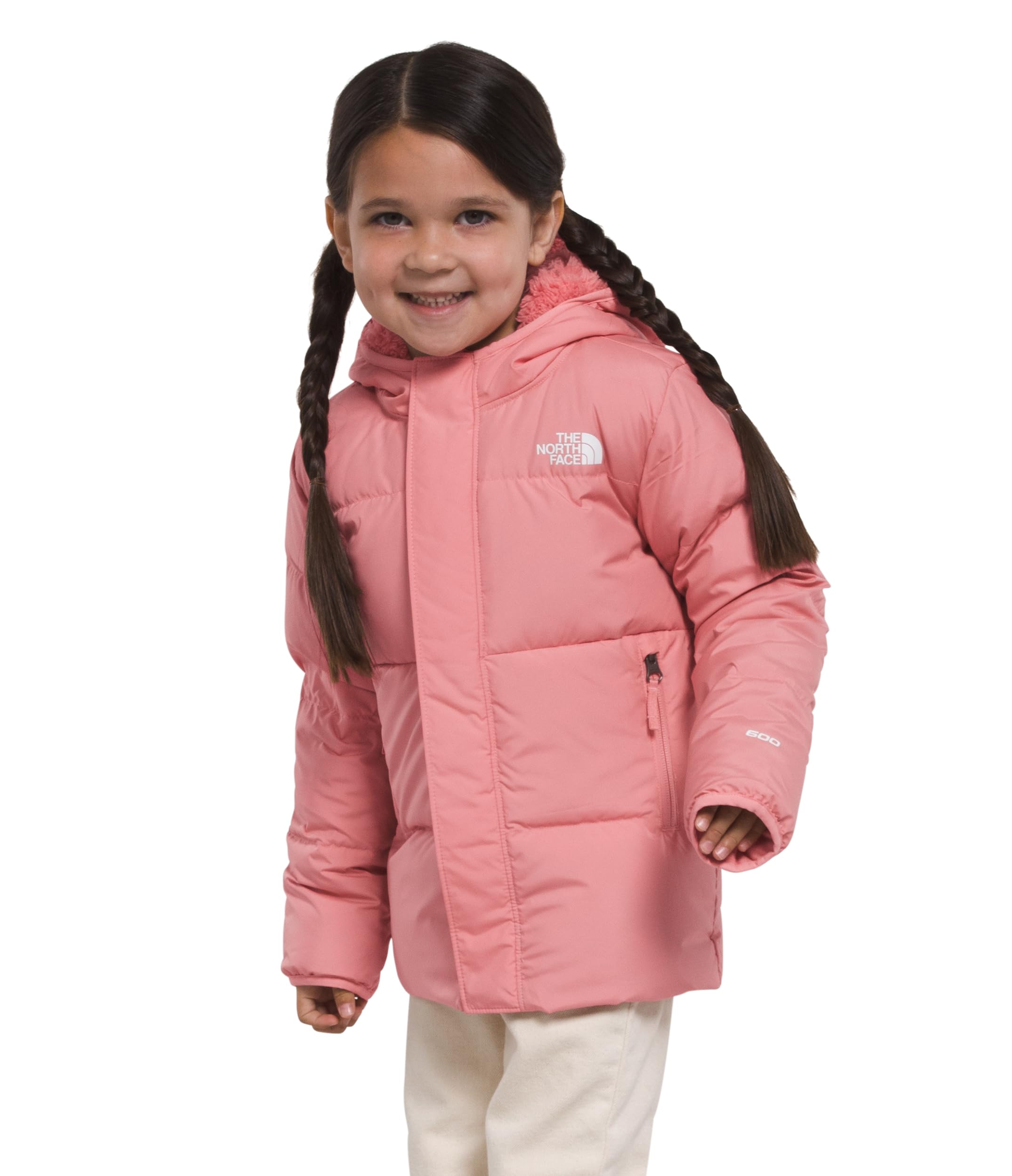 THE NORTH FACE Kids' North Down Hooded Jacket - Waterproof Winter Coat for Boys & Girls, Insulated Puffer Jacket for Cold Weather - Perfect for School, Camping, Snow Play & Outdoor Adventures | Great for Winter Hiking, Skiing, and Everyday Wear in Freezing Temperatures