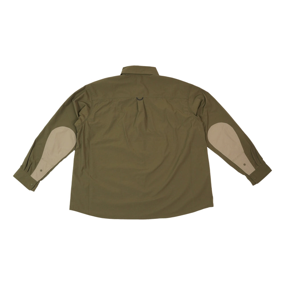 OPEN DIALOGUE X WILD THINGS WT LOGGER SHIRT OLIVE - Durable Flannel Work Shirt for Outdoor Adventures & Casual Wear