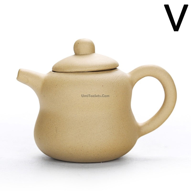 Premium Yixing Purple Clay Mini Teapot - Authentic Chinese Handmade Ceramic Teapot for Gongfu Tea Brewing | Perfect for Home, Office & Tea Ceremonies
