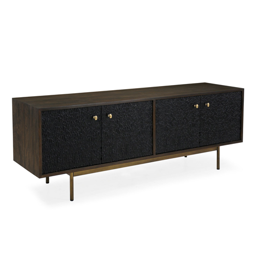 Hagen Modern TV Stand with Storage - Entertainment Center for Living Room, Bedroom & Home Theater - 60 Inch Media Console with Shelves & Cabinets
