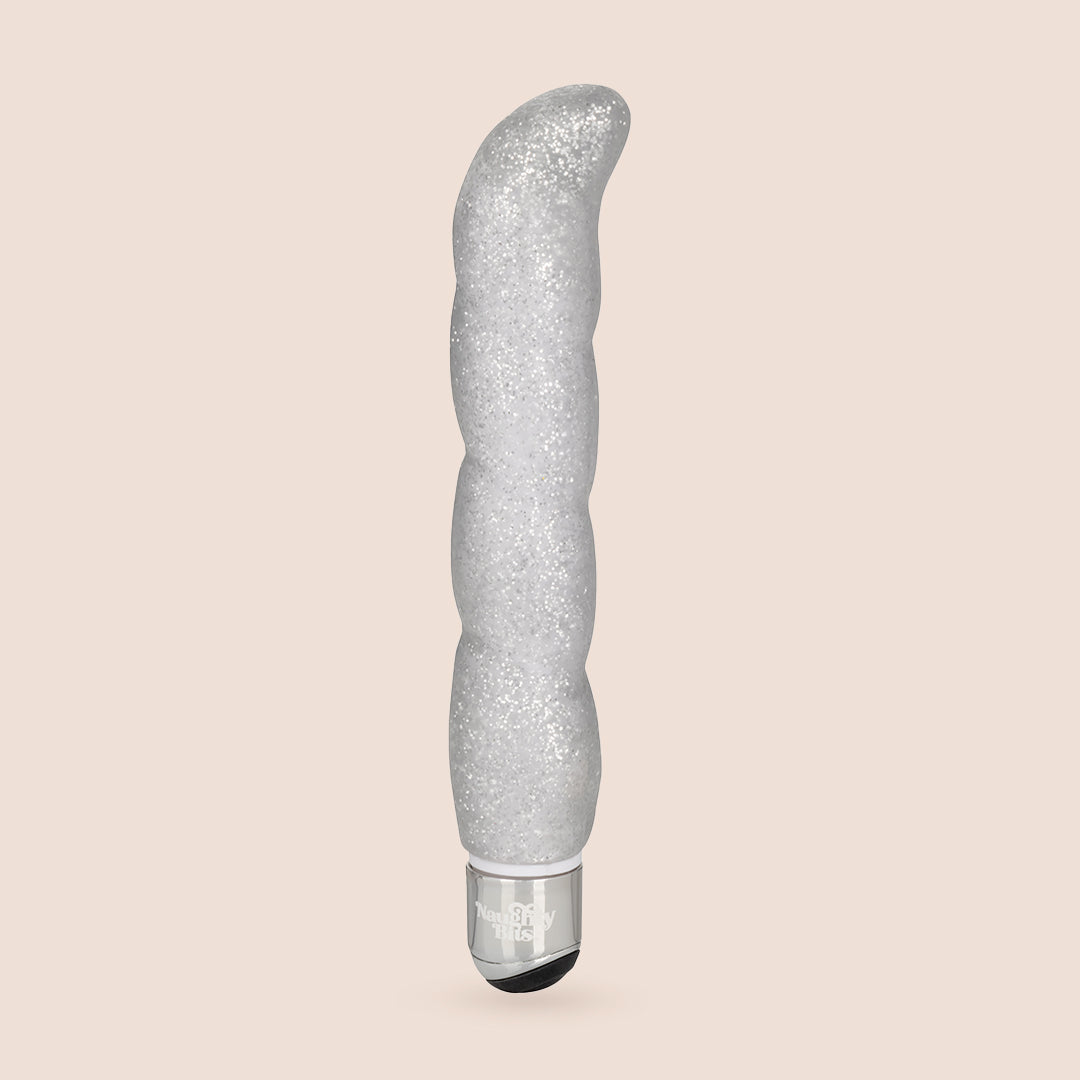 Naughty Bits™ Screwnicorn™ Majestic G-Spot Vibrator - Soft Ribbed Texture for Enhanced Pleasure | Perfect for Couples Play & Solo Sensual Exploration