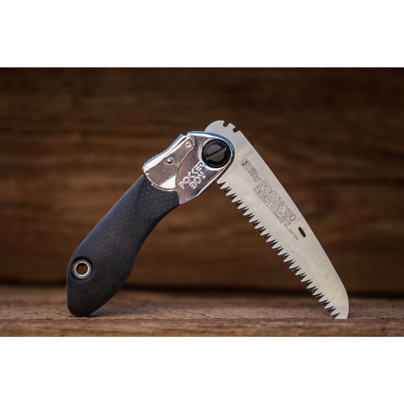 Silky PocketBoy Folding Saw 130mm - Compact & Sharp Hand Saw for Woodworking, Camping, Hiking & Outdoor Survival Gear
