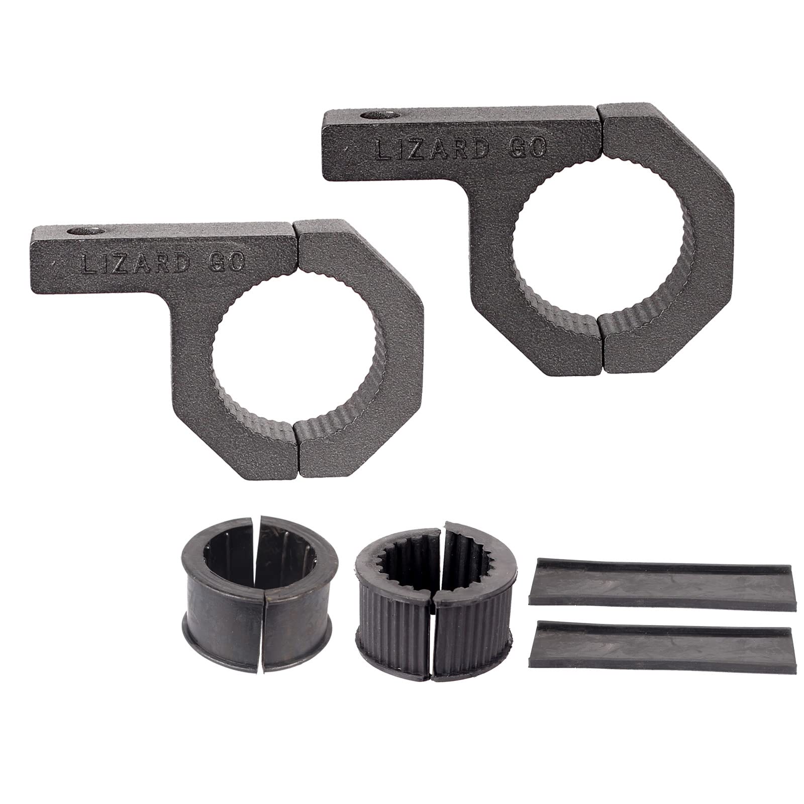 Heavy Duty Roll Cage Clamps - 2 Pack Universal Tubing Clamps for 1.125