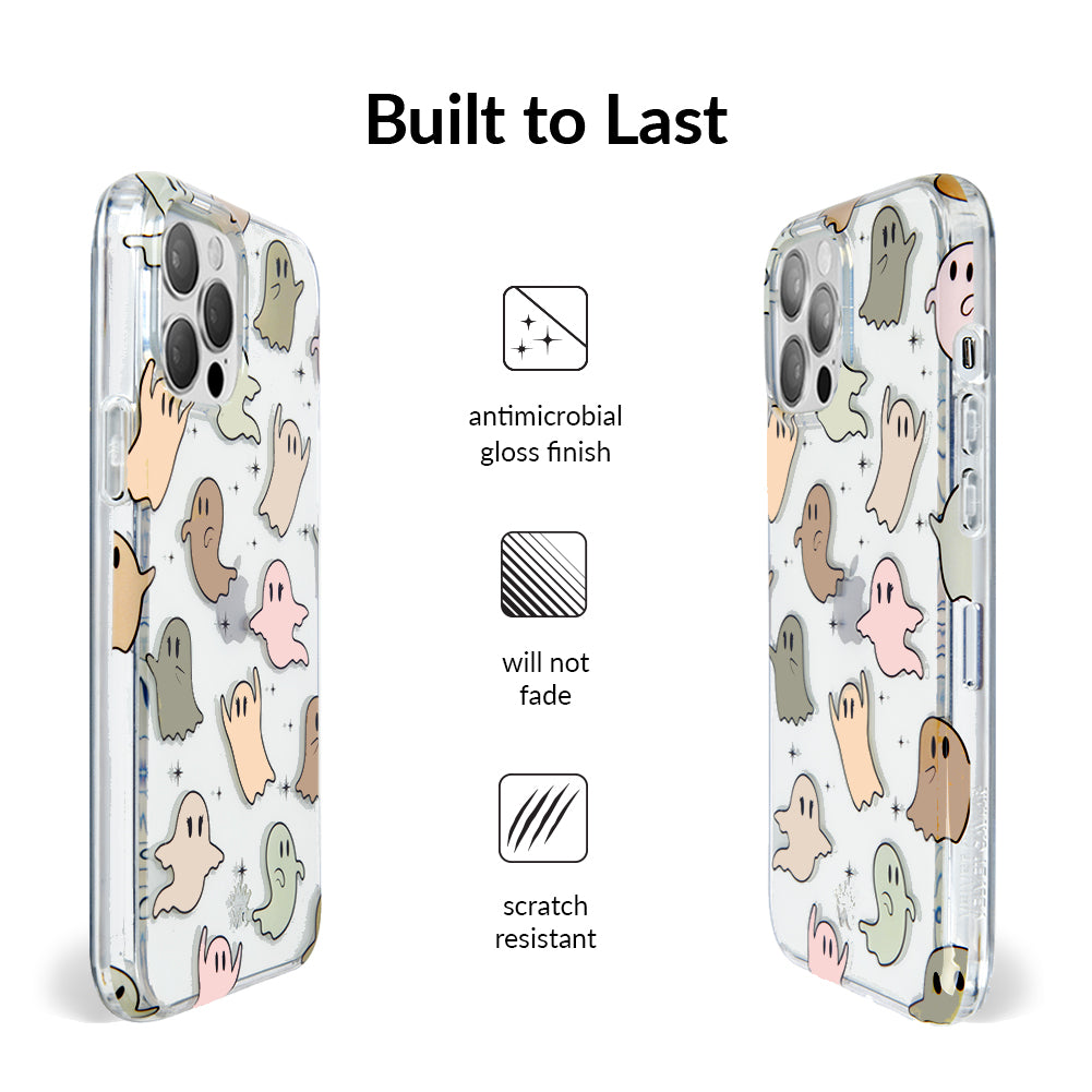 Ghosted Again iPhone Case - Trendy Protective Cover for iPhone 13/14/15 Pro Max - Slim Shockproof Phone Case with Stylish Design - Perfect for Everyday Use, Travel & Gifting