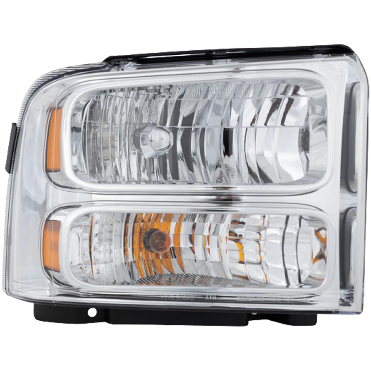 BAP Compatible with Ford F-Series Super Duty 2005-2007 Right Side Headlamp Assembly - Halogen Replacement Part (Excludes Harley-Davidson Models) - Perfect for Truck Restoration & Off-Road Upgrades