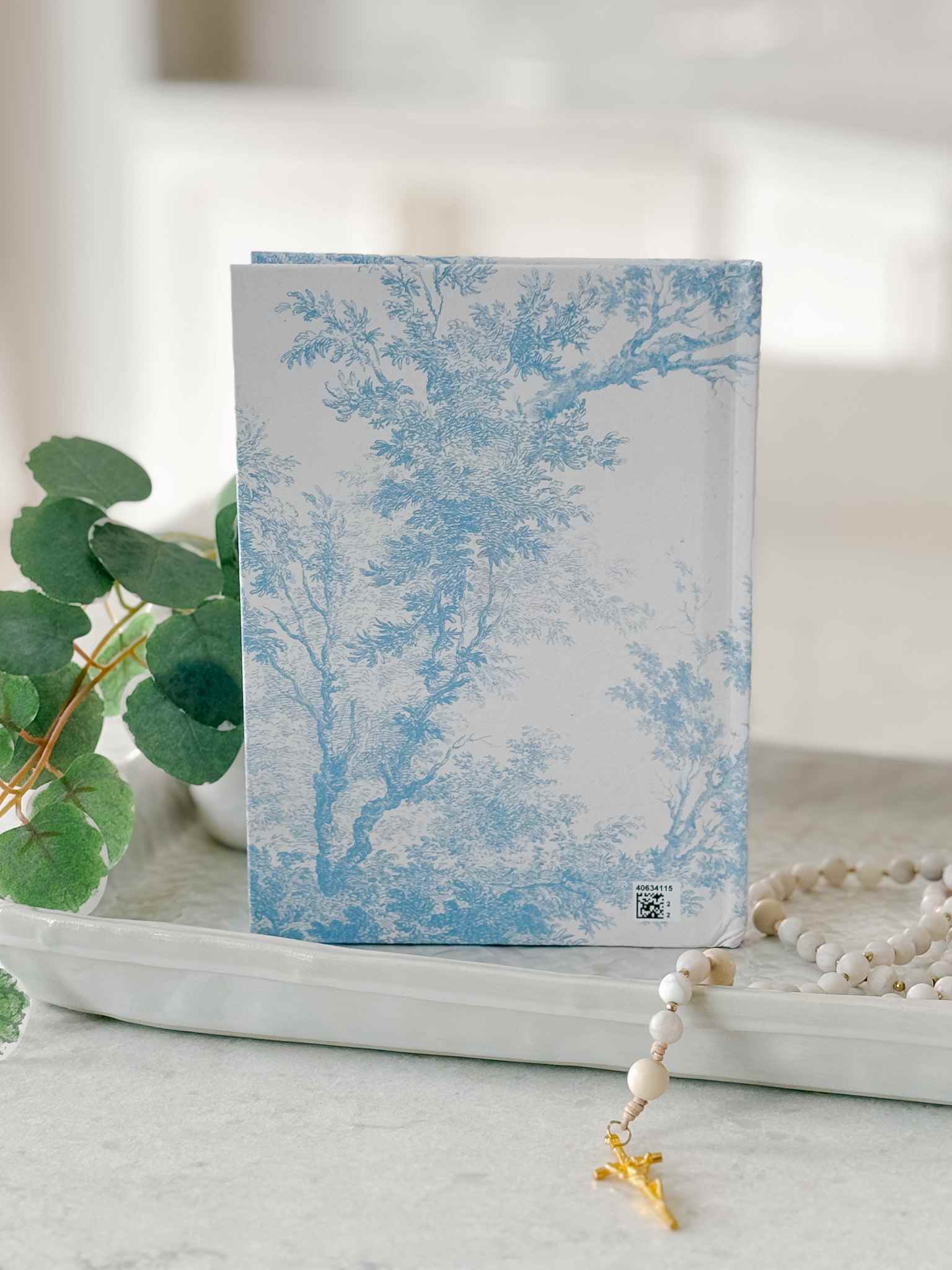 French Toile Prayer Journal - Inspirational Christian Notebook for Bible Study, Devotional Writing & Gift Giving - Perfect for Church, Quiet Time & Personal Reflection
