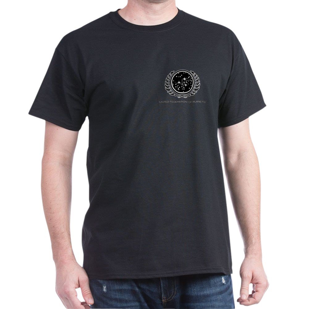 United Federation of Planets Star Trek Graphic T-Shirt - Sci-Fi TV Show Merchandise for Fans | Perfect for Cosplay, Conventions & Everyday Wear