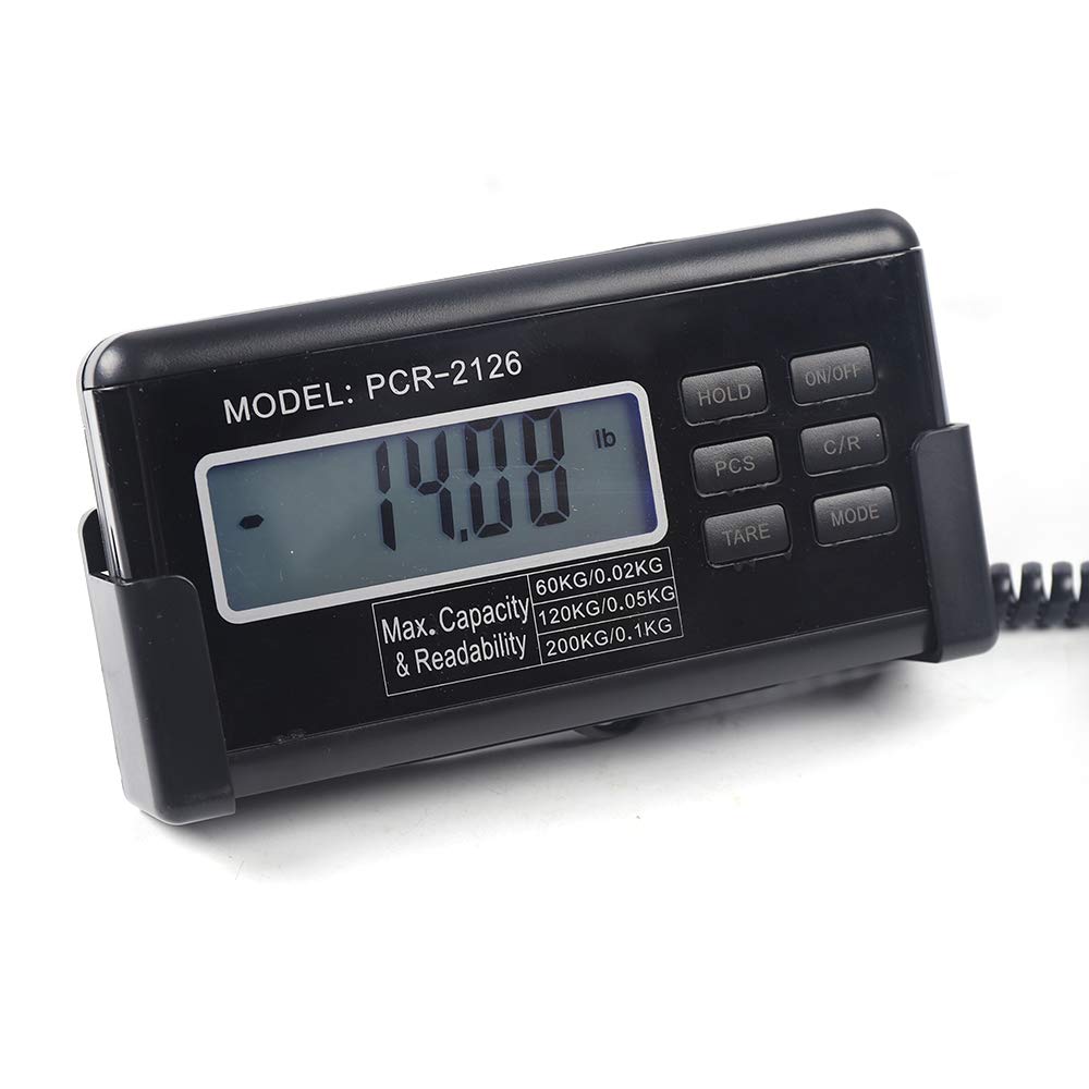 LOYALHEARTDY Digital Veterinary Scale for Livestock & Large Pets - Heavy Duty Platform Scale for Accurate Weight Measurement - Perfect for Farms, Veterinary Clinics & Pet Owners