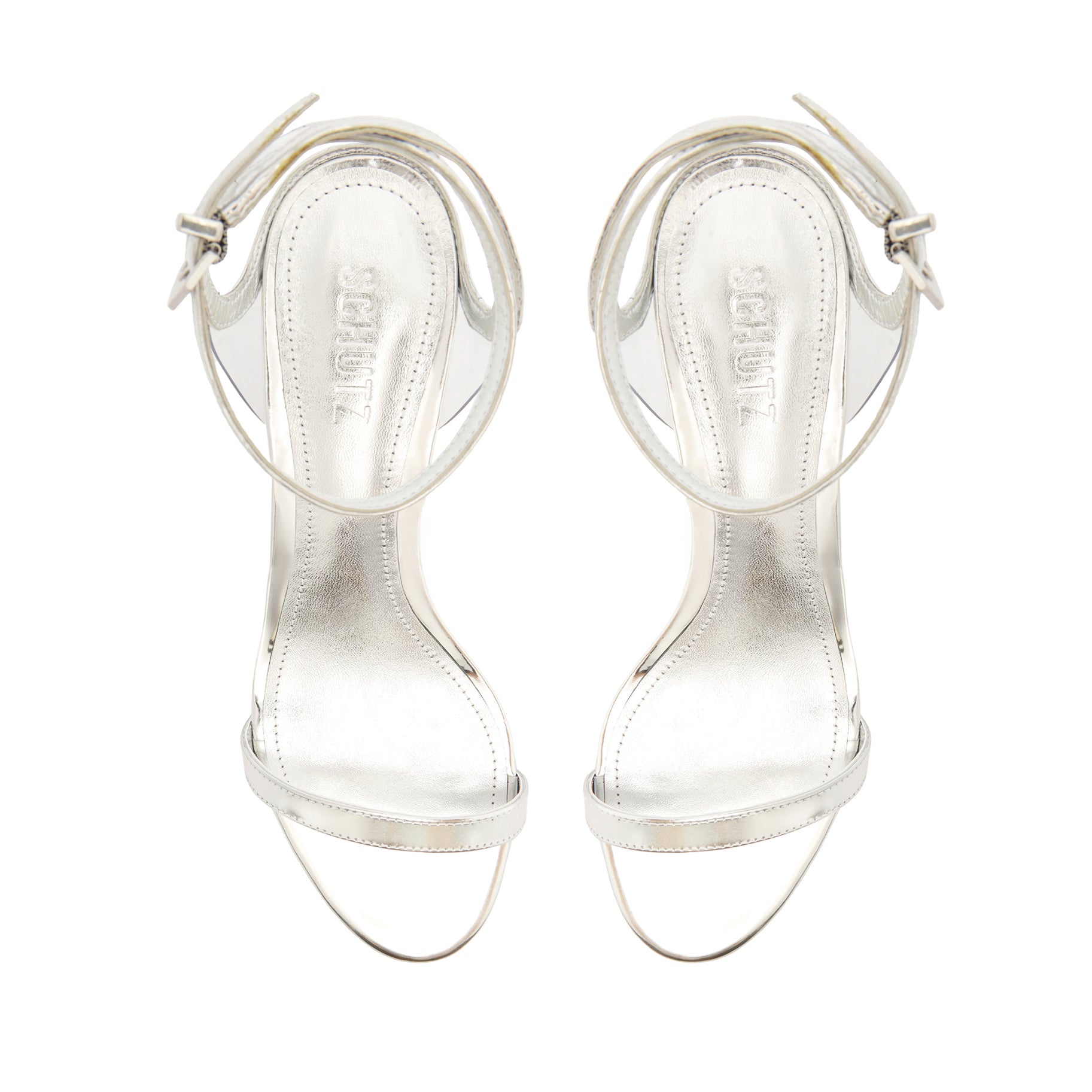 Skye Mid Block Heel Leather Sandals for Women - Comfortable Mirror Finish Summer Shoes - Perfect for Beach, Vacation, and Casual Outings