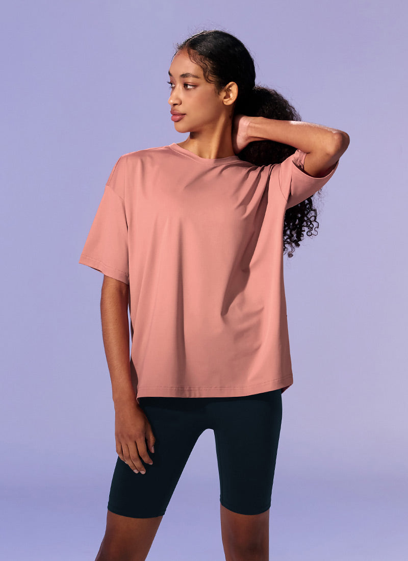 Stylish Ice Feather Over Fit T-Shirt for Men & Women - Comfortable Casual Wear for Everyday Outfits, Gym, and Street Fashion